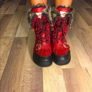 Apple bottom fashion utility boots